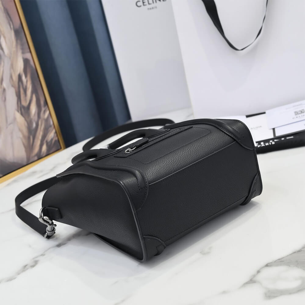 CELINE NANO LUGGAGE BAG IN CALFSKIN