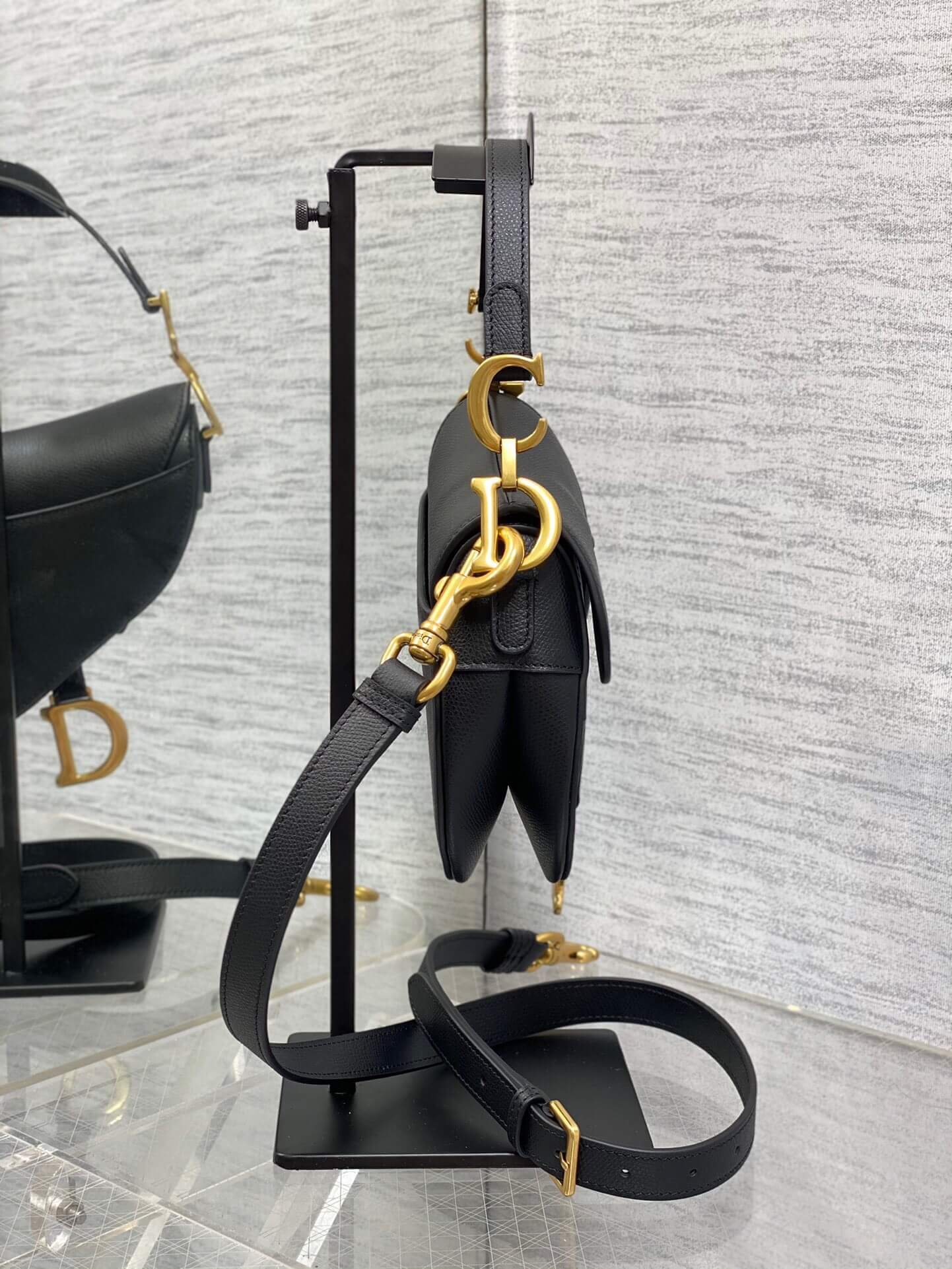 DIOR Mini Saddle Bag with Strap