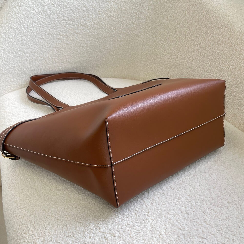 CELINE MEDIUM CABAS ANAIS CUIR TRIOMPHE IN GRAINED CALFSKIN