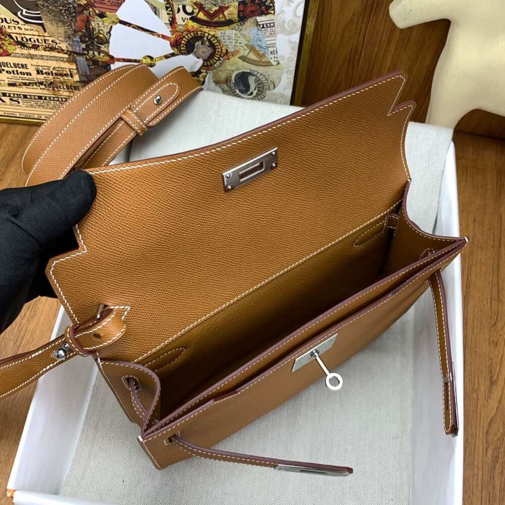 Hermes Kelly Depeches 25 Pouch