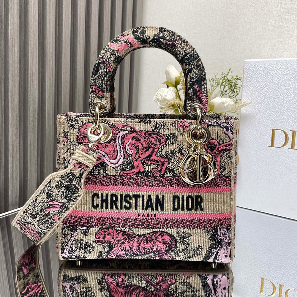 Medium Dioriviera Lady D-Lite Bag