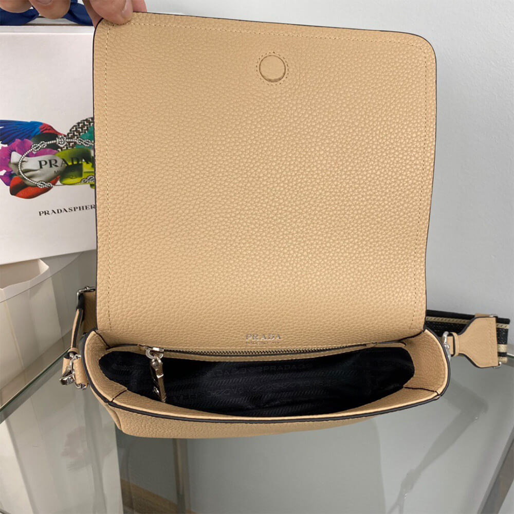 Prada Leather shoulder bag(high-end grade)