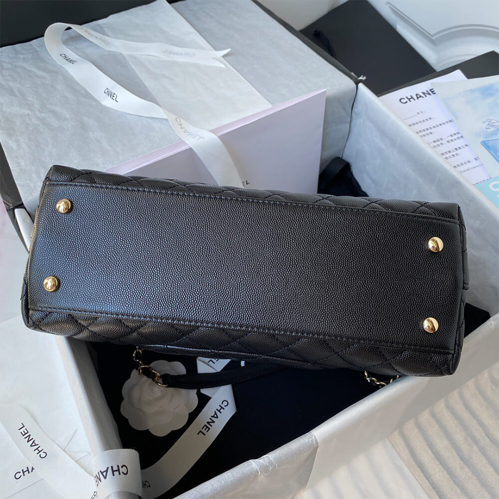 CHANEL Large Flap Bag With Top Handle(high-end grade)