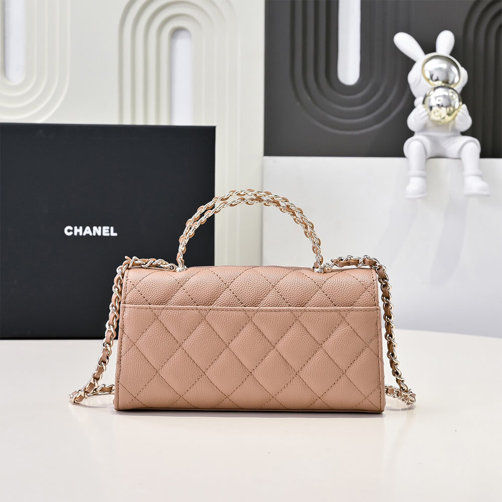Chanel Flap Phone Holder with Chain(HIGH-END GRADE)